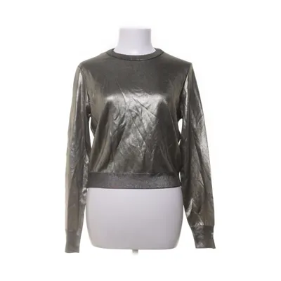 Top (Guld, Sort) fra Zara Knit Polyamid, Polyester