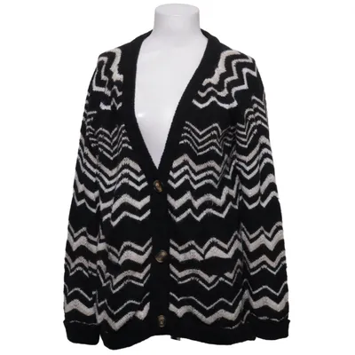 Cardigan (Sort, Hvid) fra Missoni Lindex Akryl, Mohair, Polyamid, Polyester, Uld