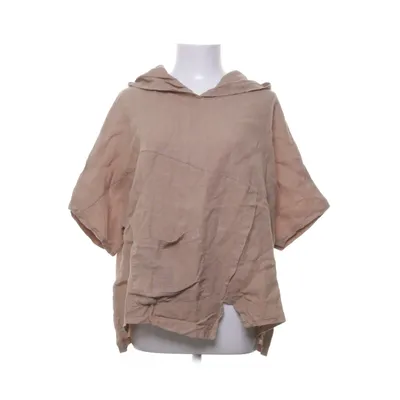 Kortärmad huvtröja (Brun) från Made in italy Linne