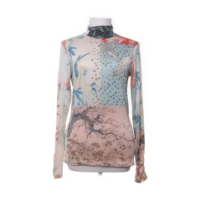 Turtleneck (Beige, Multicolored) from Desigual Acetate, Elastane