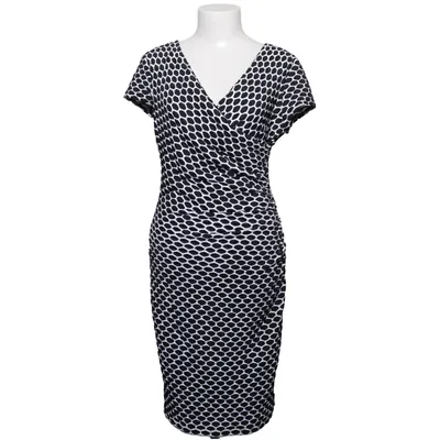 Klänning (Svart, Vit) från Joseph Ribkoff Elastan, Polyamid, Polyester