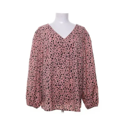 Blouse (Pink, Black) from Emery Rose Elastane, Polyester