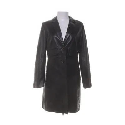 Läderkappa (Svart) från René Lezard Skinn