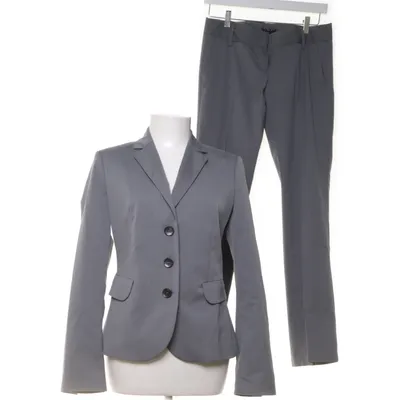 Kostym (Grå) från Sisley Polyester, Viskos, Elastan, Acetat