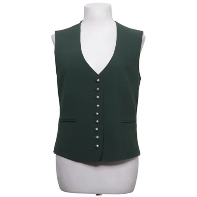 Gilet de costume (Vert) de H. Moser Acétate, Élasthane, Polyester, Viscose