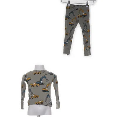 Pyjamas (Grå, Flerfärgad) från Lindex Bomull