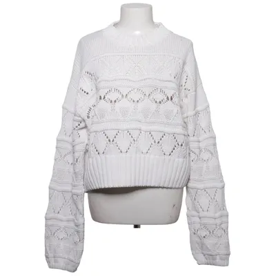 Tröja (Vit) från Gina Tricot Akryl, Bomull