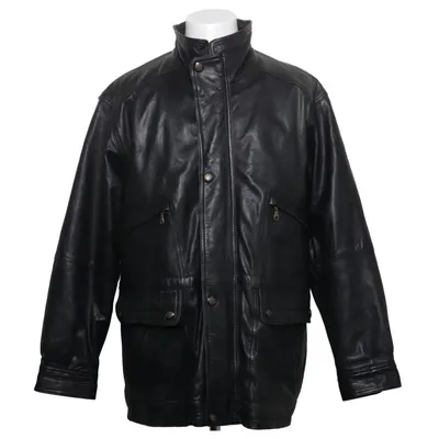 Veste en cuir (Noir) de Woodlands Leather Cuir