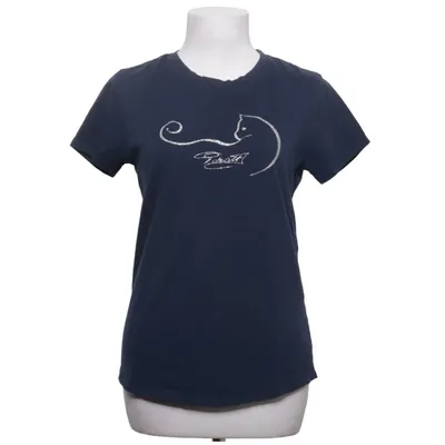 T-shirt (Blue) from Cesare Paciotti Cotton, Elastane