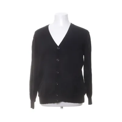 Cardigan (Black) from Marco Donati Merino wool