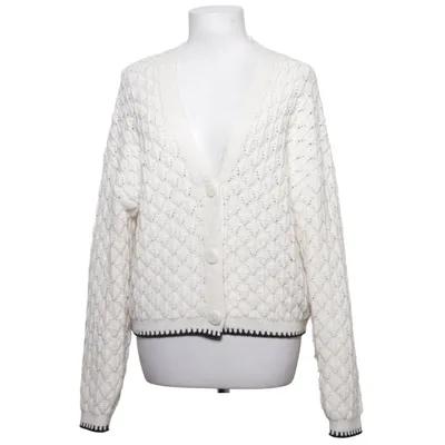 Cardigan (Hvid, Sort) fra Reserved Akryl, Polyamid, Polyester