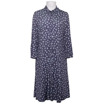 Robe chemise (Bleu, Blanc) de Stockholms Klänningsfabrik Élasthane, Polyester