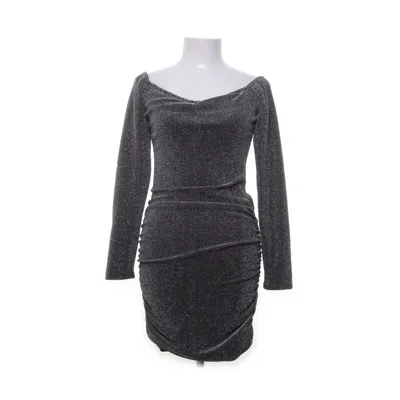 Cocktail dress (Black, Silver) from Oneness Elastane, Polyamide
