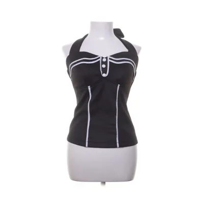 Halter neck top (Black, White) from Sugar Shock Elastane, Polyester