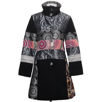 Manteau (Noir, Multicolore) de Stella Morgan Polyester