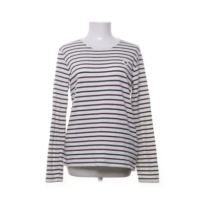 Långärmad t-shirt (Vit, Flerfärgad) från Double a by Wood Wood Bomull