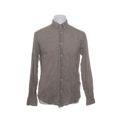 Buttondown-skjorta (Brun) från These Glory Days Bomull, Linne