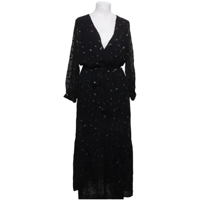 Maxikjole (Sort, Guld) fra Lili & Lala Polyester