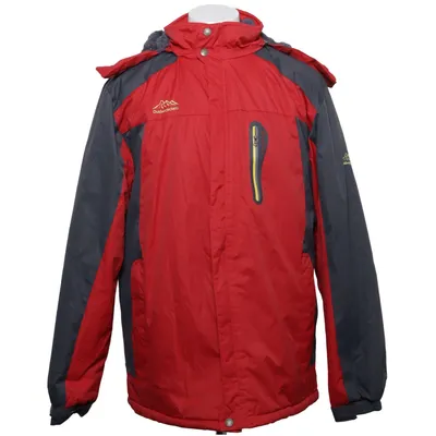 Allwetterjacke (Rot, Grau) von Outdoor Sport Baumwolle, Polyester