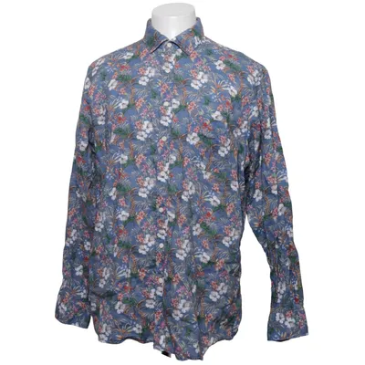 Chemise (Bleu, Multicolore) de Olymp Lin