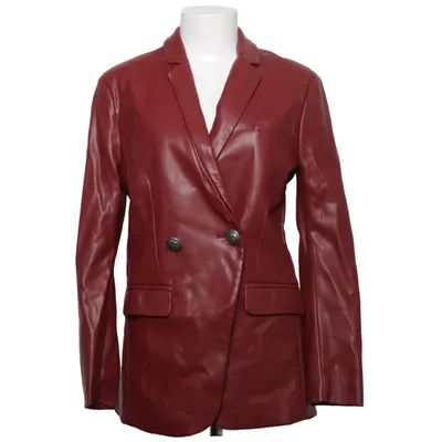Blazer (Red) from Silvian Heach Polyester, Polyurethane