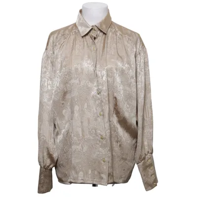 Blouse (Beige) de Tru Blouse Polyester