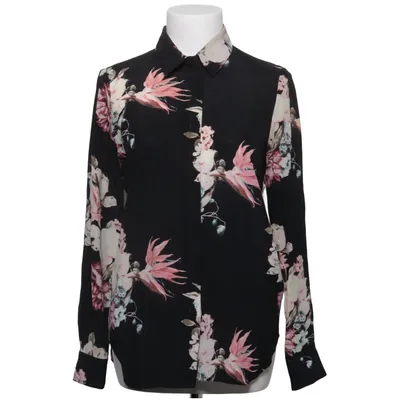 Blus (Svart, Flerfärgad) från Fall Winter Spring Summer Silke