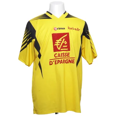 Voetbalshirt (Geel, Zwart, Rood) van Erima Polyester
