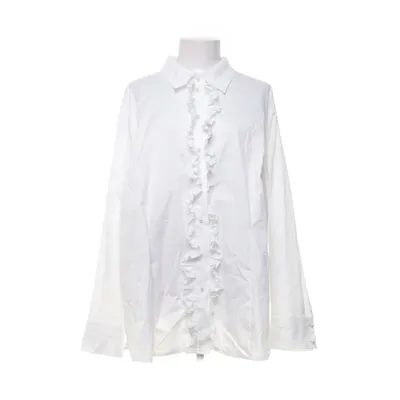 Shirt (Wit) van Selection by Ulla Popken Katoen, Elastaan, Polyamide