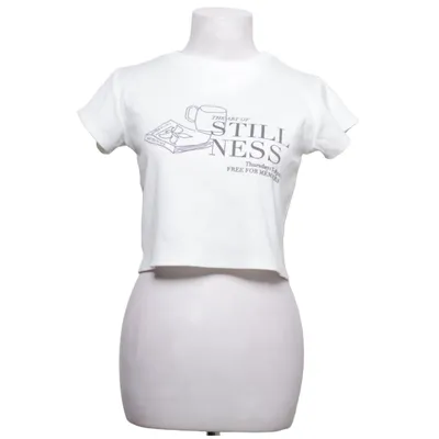 T-shirt (White) from VRG GRL Elastane, Polyester