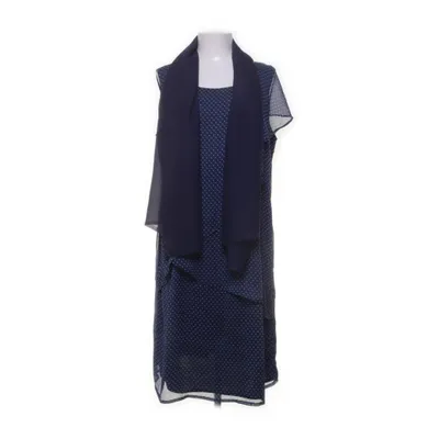 Klänning (Blå, Vit) från Micha Polyester