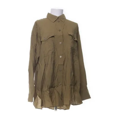 Skjorte (Grøn) fra H&M Polyamid, Viscose