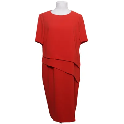 Dress (Red) from Fadenmeister Acetate, Polyester