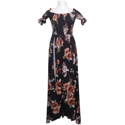Robe longue (Noir, Multicolore) de Mi Mi & Co Polyester