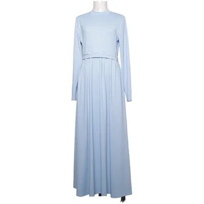 Robe longue (Bleu) de Halara Élasthane, Polyester