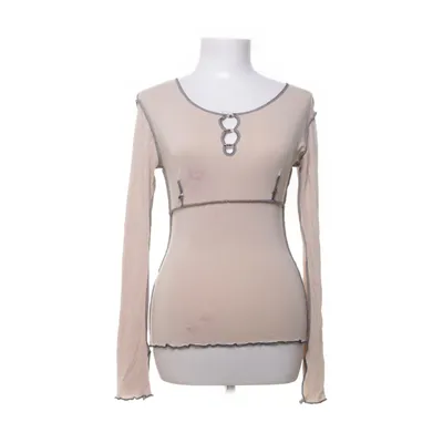 Långärmad t-shirt (Beige) från Camera Elastan, Polyamid