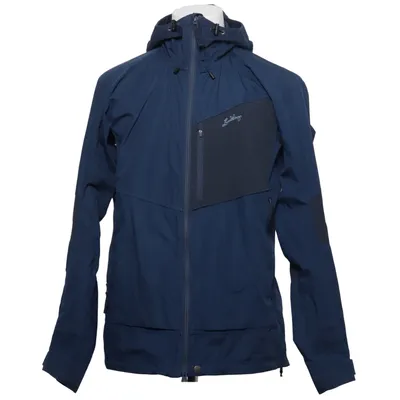 Skaljacka (Blå, Grå) från Lundhags Ekologisk bomull, Polyuretan, Återvunnen polyester