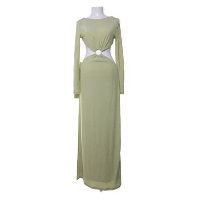 Robe longue (Jaune) de Meshki Élasthane, Nylon, Polyester