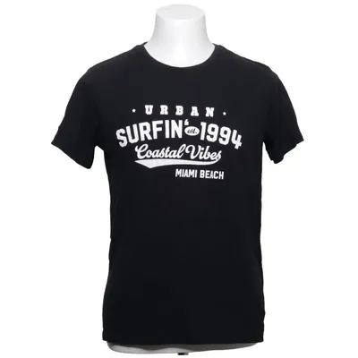 T-shirt (Black) from Identic Man Cotton