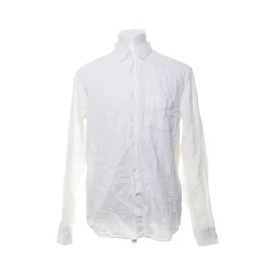 Buttondown-skjorta (Vit) från L'Homme Rouge Bomull, Linne