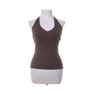 Halternecktopp (Brun) från Bik Bok Akryl, Nylon, Viskos
