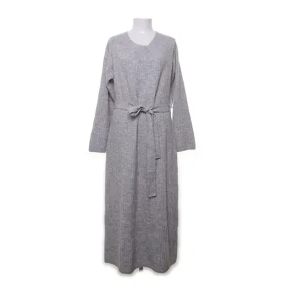 Kjole (Grå) fra Bubbleroom Akryl, Elastan, Uld, Genanvendt polyester