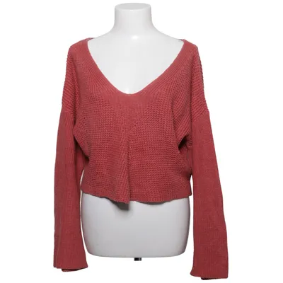 Pullover (V Neck Knitted Sweater) van DiLara x NA-KD Acryl, Katoen