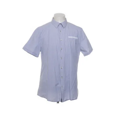 Short sleeve shirt (Blue, White) from Savvy Citizen Cotton