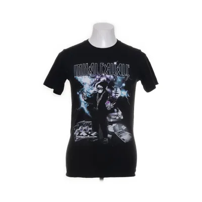 T-shirt (Svart, Flerfärgad) från Gildan Bomull