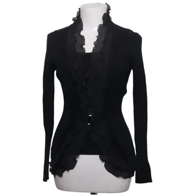 Wrap cardigan (Black) from Finery Cotton, Viscose