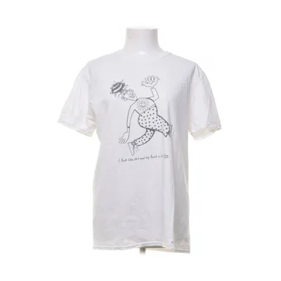 T-shirt (Vit) från Gildan Bomull