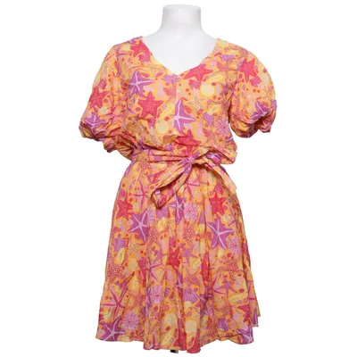 Robe (Orange, Rose, Violet) de Tante Betsy Élasthane, Viscose