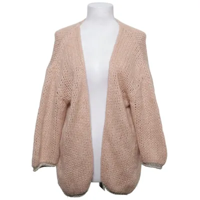 Cardigan (Pink, Gold) from Lulu Love Acrylic, Mohair, Polyamide, Polyester, Wool