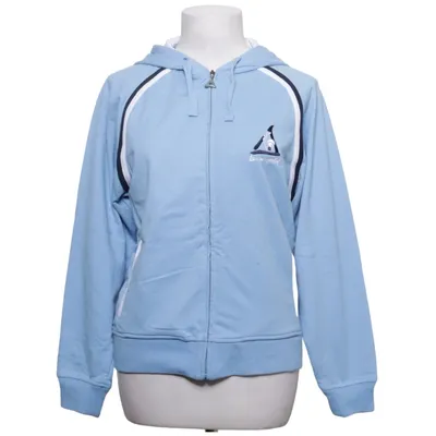 Capuchon sweater (Blauw, Wit) van Le Coq Sportif Katoen, Polyester